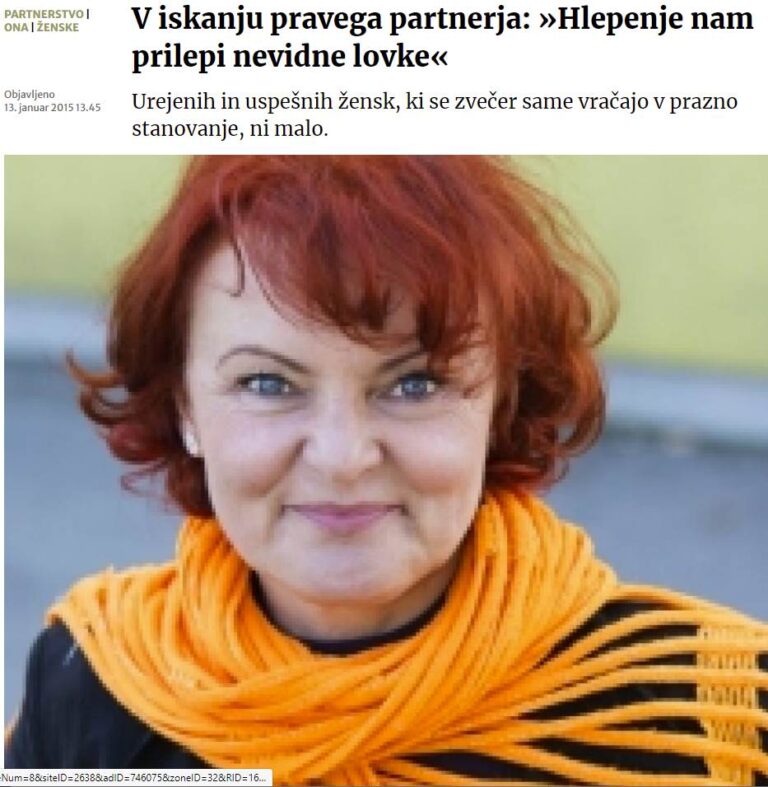 ONA-V iskanju pravega partnerja - Hlepenje nam prilepi nevidne lovke