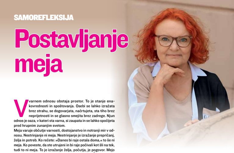 Jana - Postavljanje meja ni lahko, je pa nujno