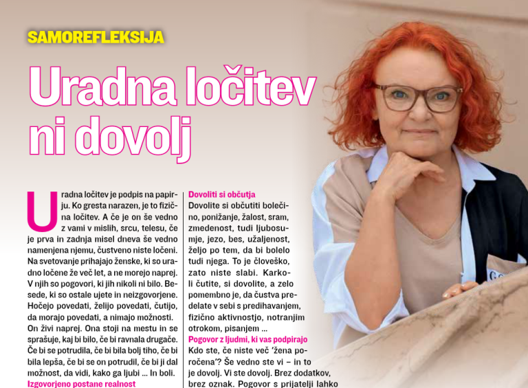 Jana - Uradna ločitev ni dovolj